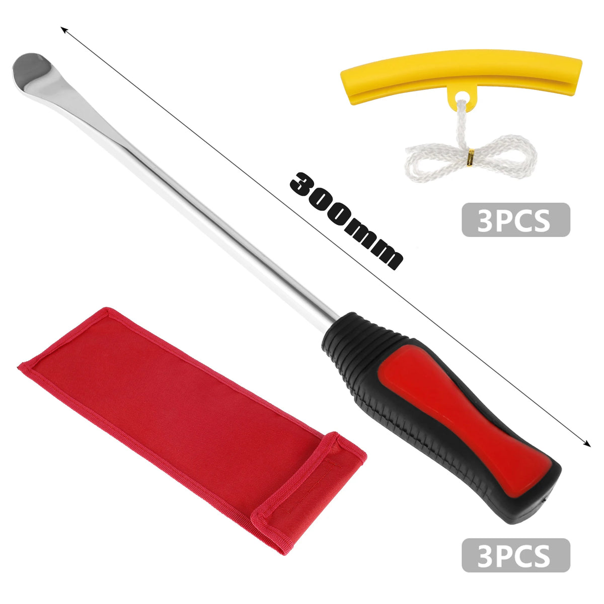 Tire Changing Lever Tools Motorcycle Tyre Repair Auto Spoon Tire Kit Bike Tire Levers Spoon Rim Protector Tire Repair Tool Set