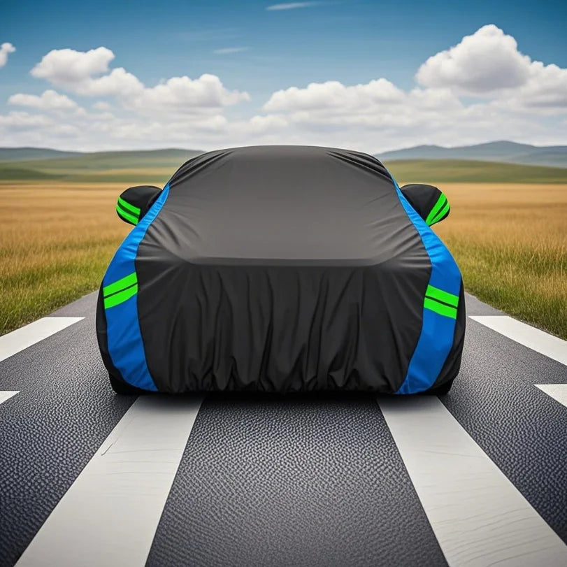 New Car Cover Car Over Cover Full Cover Sunscreen Rainproof Heat Insulation Full Car Cover Sunshade Cloth Car Mobile World