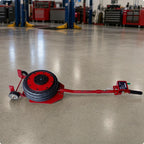 Pneumatic Hydraulic Jack Ergonomic Car Jack with Wheeled Base Stable Long-Lasting for Mechanics, Garages, Repair Shops