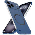 Magnetic Slim for iPhone 17 Pro Max Air Frameless Phone Cases Matte Anti-Scratch Hard PC Cover iPhoneAir 17Pro Shockproof Armor Car Mobile World
