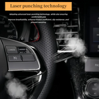 Car Steering Wheel Cover Faux Leather For Tesla Model 3 Highland 2023 2024 2025 Braiding Cover For Tesla Steering wheel