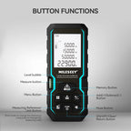 Mileseey S6 Laser Distance Meter 40m/120m, Rangefinder with Level Bubble , LCD Display with Backlit, Measure Tools for Home CM World