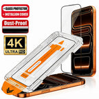 HD Tempered Glass Screen Protector, Full Coverage Ultra Clear Anti-Scratch Phone Screen Film, Compatible with iPhone 18/17 Pro Max/16/15/14/13/12 Series, Pro/Plus/Air Models