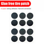 Bike Tire Patch Repair Kit MTB Bicycle Tire Glueless Patches Cycling Repair Tool CM World