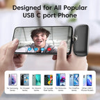 KUULAA Mini Power Bank 5000mAh PowerBank QC PD Fast Charging For iPhone 15 14 13 Batterie Externe Portable Charger For Xiaomi Mi Car Mobile World