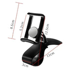 Universal Car Phone Holder Stand Dashboard Clip Mount GPS Bracket for iPhone Xiaomi Samsung - Mobile Phone Support in Car CM World
