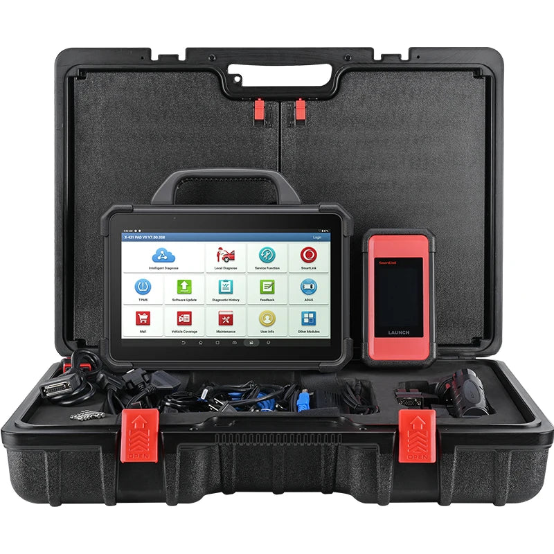 LAUNCH X-431 PAD7 ELITE PAD7 PADVII Car Diagnostic Tools J2534 Smartlink Automotive Scanner Auto Diagnost Online Programming OBD