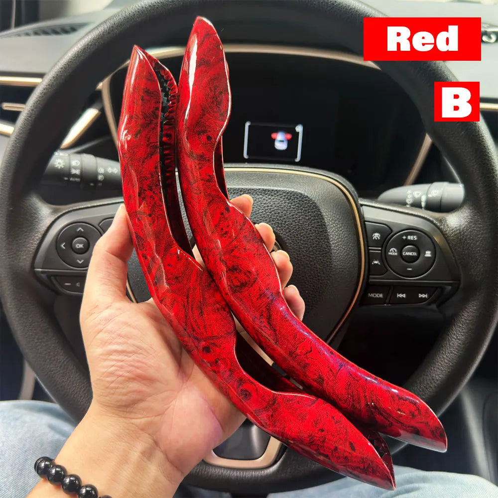 Non-Slip Car Steering Wheel Cover Carbon Fiber Booster Cover Auto Interior Accessories For BMW F10 G30 E92 G20 E46 E90 X3 X5 E53 CM World