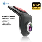2Way HD Dash Mini Cam Car USB ADAS DVR Special for Android Multimedia Player AHD Camera Video Front Recorder Reverse Vision