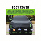 SUV Car Cover All-Weather Shield | Snow/Sun/UV/Dust Proof With Reflective Strips & Wind Straps,Heavy Duty Outdoor Protection Car Mobile World