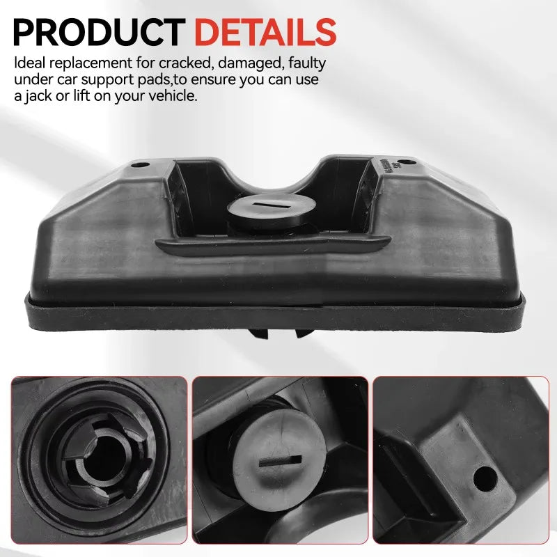 1/4pcs 0009986750 A0009986750 Under Car Jack Lift Jacking Point Support Pad Plug Block Cover For Mercedes-Benz W204 W212 W218