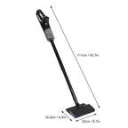 Handheld Cordless Stick Vacuum Cleaner 15kPA Suction Integrated Multifunctional Rechargeable For Car Stairs Floor Car Mobile World