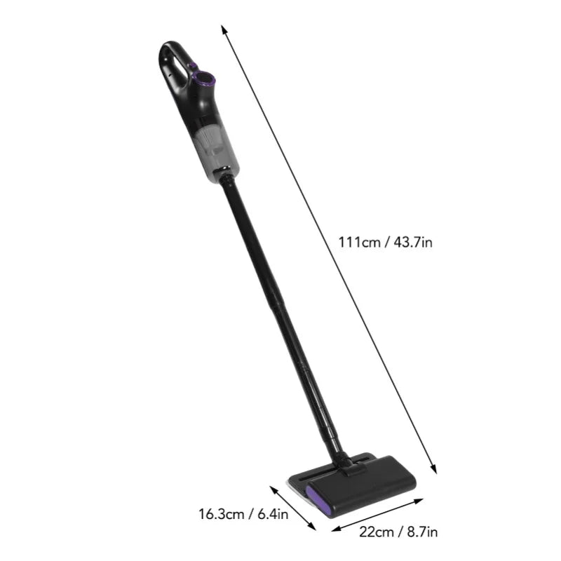 Handheld Cordless Stick Vacuum Cleaner 15kPA Suction Integrated Multifunctional Rechargeable For Car Stairs Floor Car Mobile World