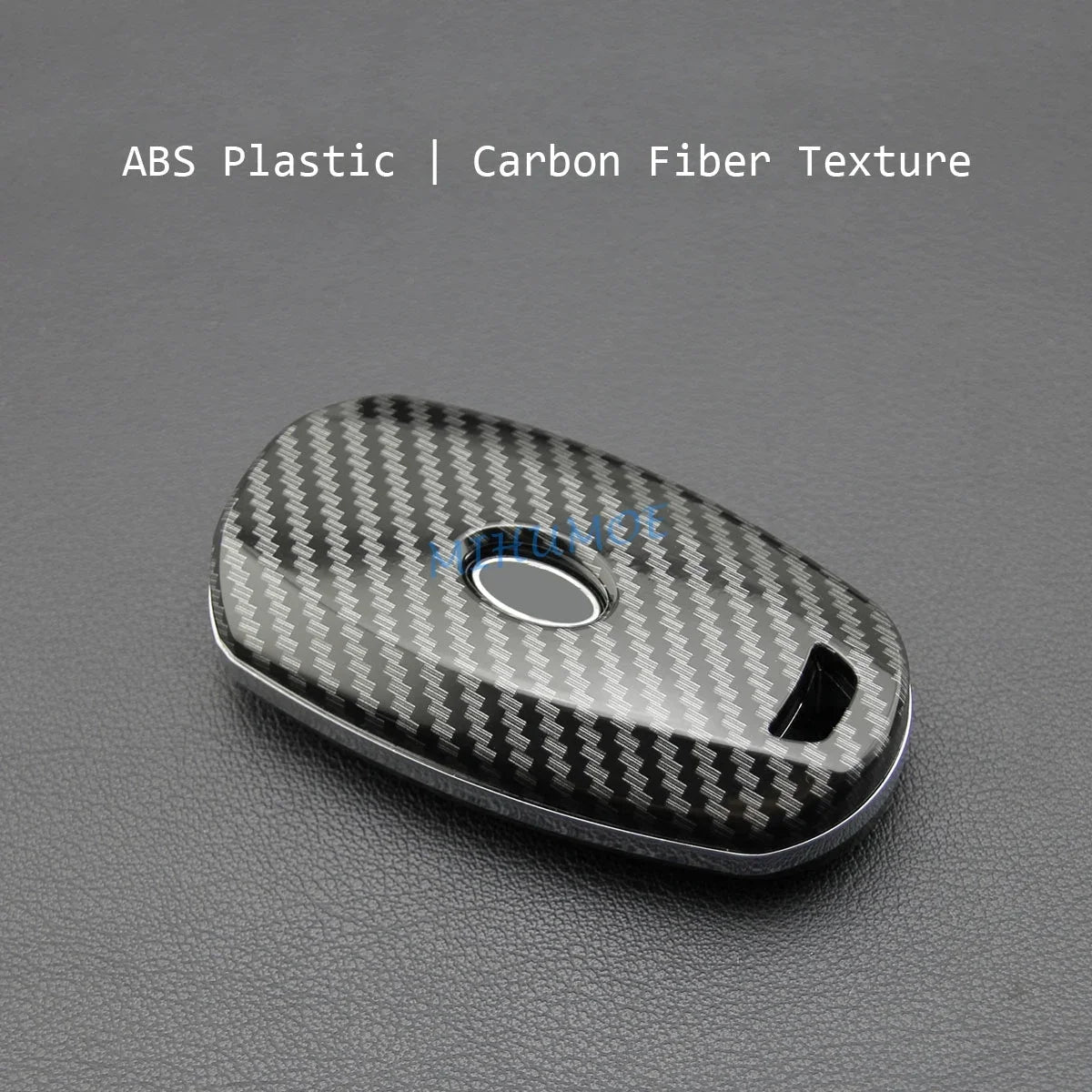 For Hyundai Carbon Fiber Car Smart Key Cover Case Chain Accessories Veloster Accent Palisade Elantra GT Venue Santa Fe Kona i30 CM World