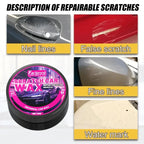 Automobile Body Scratch Repair Paste - Universal Car Scratch Wax Kit for Polishing and Waxing, Eradicates Micro Scratches, CM World