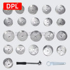 23 Pcs/Set Car Oil Filter Cap Removal Wrench Socket Set 1/2" 12.5mm Ratchet Spanner Car Hand With Case Auto Remover Tool CM World