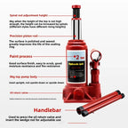 Exellent Stable NEW Vertical Hydraulic Jack 5 Tons 10 Tons Auto Repair Jack Labor-saving Wrench Rocker