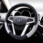Durable Anti-Slip Car Steering Wheel Cover Microfiber Leather Steering Wheel Cover Universal Fit for Car, Truck, SUV, Van38cm CM World