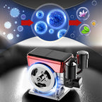 Portable Car Air Purifier Perfume Aromatherapy Diffuser Solar Powered Rotating Car Purifier Car Interior Accessories Car Mobile World