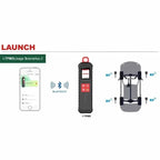 LAUNCH X431 I-TPMS TSGUN Car Tire Pressure Detector Diagnostic Tool With 433/315MHZ RF Sensor for X431 V/V+/ PRO3/ PRO3S /PAD V CM World
