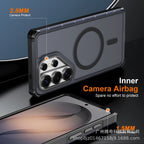 Hybrid Rugged Armor OTT-BOX Case For Samsung A57 A37 S26 Ultra S25 S24 Plus S23 FE For Magsafe Charge Symmetry Shockproof Cover