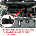 For Honda Civic 1.8L 2012-2015 Car Air Intake Hose Air Flow Tube Accessories Auto Parts Fit Acura ILX 2.0L 2013-2015 17225R1AA01