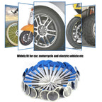 24Pcs Tire Puncture Patch Tubeless Patch Gum Car Motorcycle Universal Tubeless Tire Puncture Repair Mushroom Plug Patch Gum