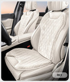 2Pcs Universal Fit Car Seat Mats Flannel Coverage Back Seat Supports Pad Protector Covers Non-Slip Cushion Interior Accessories CM World