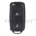 Folding Flip Remote Key Fob Case Shell For Volkswagen VW Skoda Golf Passat Polo Jetta Touran Bora Sharan 2/3/4 BTN Cover CM World