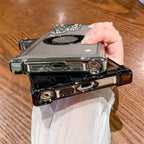 For Magsafe Plating Clear Cases For Samsung Galaxy S26 S25 S24 S23 Ultra S22 Plus S21 FE A36 A35 A34 A55 A54 A53 Magnetic Cover