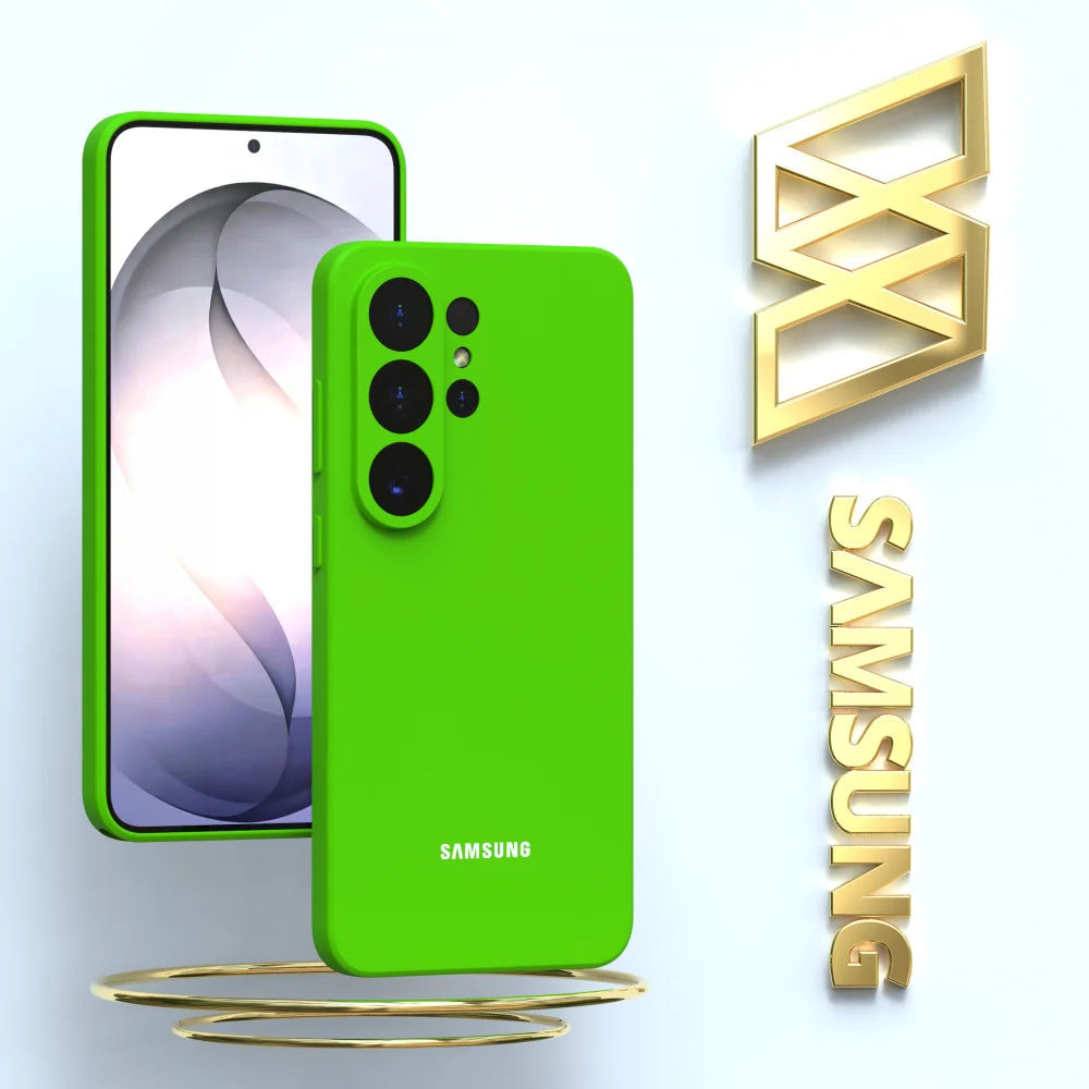 For Samsung Galaxy S26 Ultra S25 FE S24 Case High Quality Silicone Cover  S23 S22 S21 Plus Ultra Silky Touch Protective Shell Car Mobile World