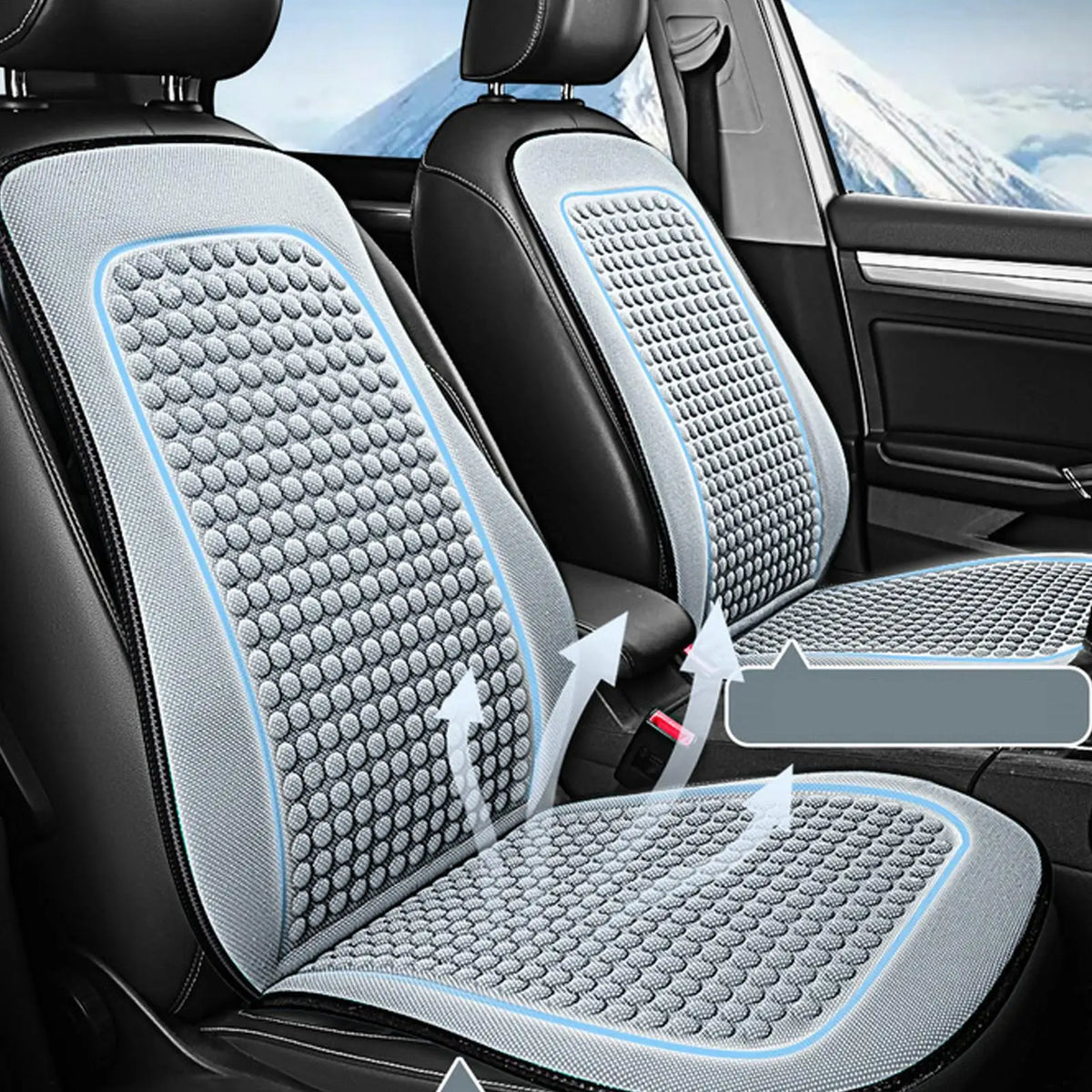 Cooled Seat Cover For Car Ventilated Cooling Seat Car Cover Car Cushion Cover Cooling Seat Cover Cushion for Car and SUV