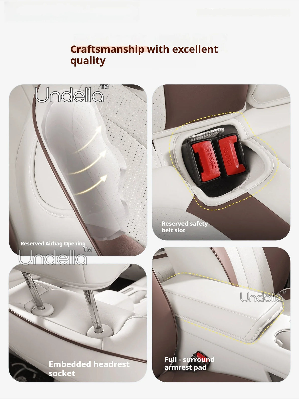 For GWM ORA 5 2026 2027 Car Custom Fit Seat Covers Full Covered with Set Front Back Row Full Set Cushions Accessories