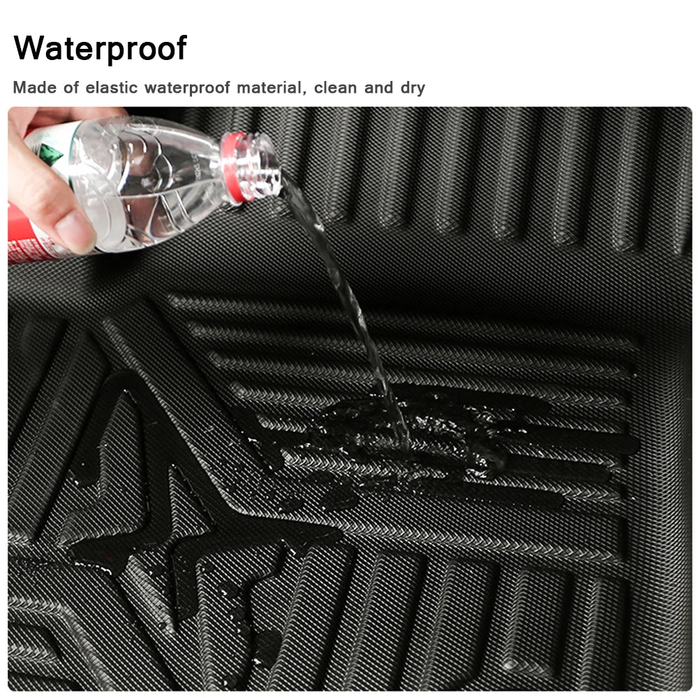 Rubber Car Mat For LAND ROVER EVOQUE L 2021-2024 Carpet Waterproof Interior Accessories TPE Car Floor Mats