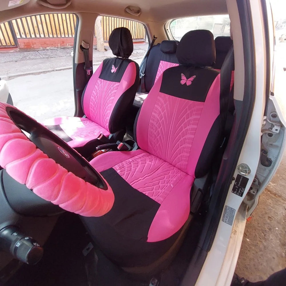 Fashion Car Seat Covers Universal Car Seat Cover Car Seat Protection Covers Women Car Interior Accessories (9 Colors)