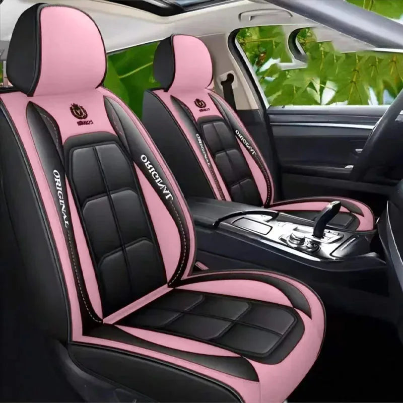 All inclusive seat cover, full leather car seat cushion, Driver's seat cover or passenger seat cover, all season universal pad CM World