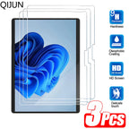 3pcs Tempered Glass For Microsoft Surface Pro 9 4 5 6 7 8 X Tablet Screen Protector For Surface Go 2 3 Premium 9H Glass Film Car Mobile World