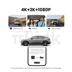 DDPAI 4K Dash Cam Z60 Pro HDR Support Front and Rear Interior Car Camera SONY STARVIS2 678 Sensor 5GHz Wi-Fi GPS ADAS 4G Car DVR Car Mobile World