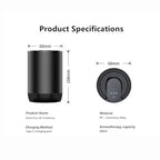 Smart Car Air Freshener 50ML Ultrasonic Mist Aromatherapy Diffuser Portable Humidifier for Car and Home Use Blue Ocean Automati CM World