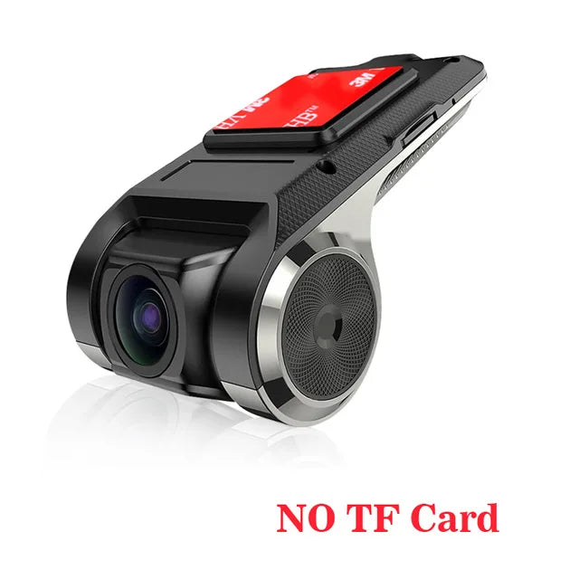 Develuck USB ADAS Full HD Car DVR Dash Cam For DVD Android Player Navigation Head Unit/Auto Audio Voice Alarm Video Recording Car Mobile World