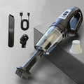 120W Portable Car Vacuum Cleaner USB Charging Handheld Cordless Vacuum Cleaner Powerful Suction for Auto Home Office Pet Hair Car Mobile World