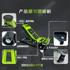Reliable Horizontal Hydraulic Jack 2 Tons of Hydraulic Jack for Car 360 Degree Universal Wheel