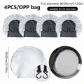 SEAMETAL Full Wrapped Car Wheel Tire Cover 29-32in Tyre Protection Cover Spare Tire Storage Bag Universal for RV/Sedan/Truck/Suv CM World