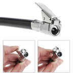 Silver Dial Tire Pressure Gauge Barometer High Precision with Inable Car Tire Pressure Monitor Tire Pressure Gauge Air Pump Gun CM World