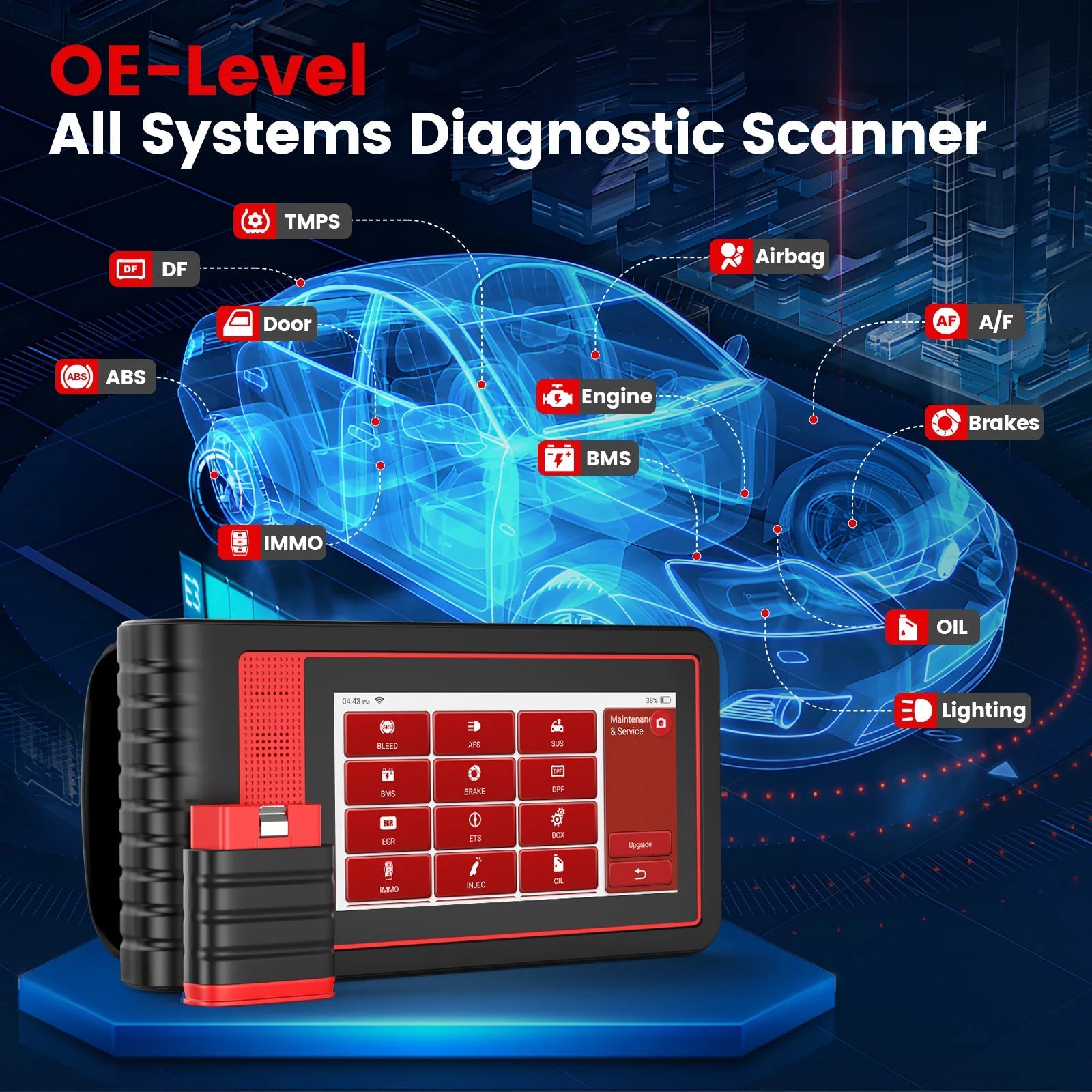 THINKTOOL MINI/MINI2 Car Scanner Auto All System Diagnostic Tool 28 Reset Scan Tool Bidirectional Control ECU Coding Code Reader Car Mobile World