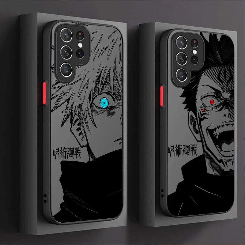 Jujutsu Kaisen Phone Case for GOJO SATORU Samsung Galaxy S26 Edge S25 S24 S23 Ultra S22 Pro S21 Plus FE A07 4G A17 A37 A57 Cover