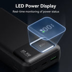 KUULAA 20000mAh Power Bank Portable External Battery 22.5W Fast Charging Portable Charger For iPhone xiaomi redmi poco Powerbank Car Mobile World