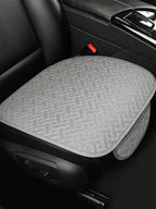 Car seat cushion, all season universal linen, driver's seat cover, small waist, single piece three piece set, half pack CM World
