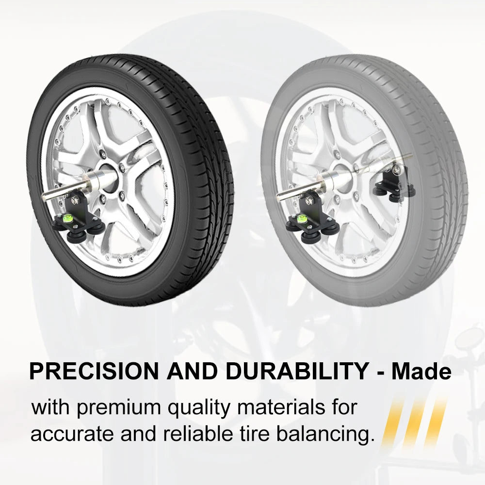 For Wheel Truing-Balance Stand Sturdy Motorcycle Wheel Balancer 40cm Standard Tire Repair Tools Manual Tire Balancer CM World