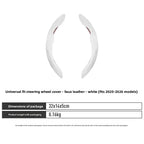 For Tesla Model Y Juniper Model 3 Highland Car Steering Wheel Cover Breathable Sweat-Absorbent Non-Slip Wrap